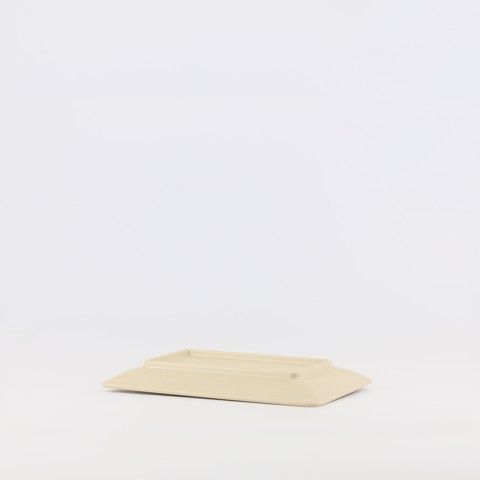 Matte rectangular plate 10