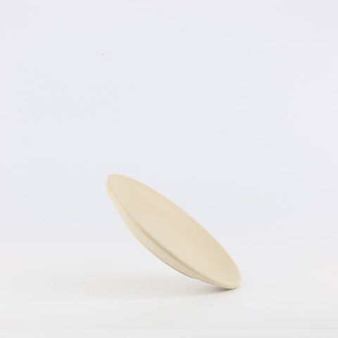 Matte coupe round plate 6