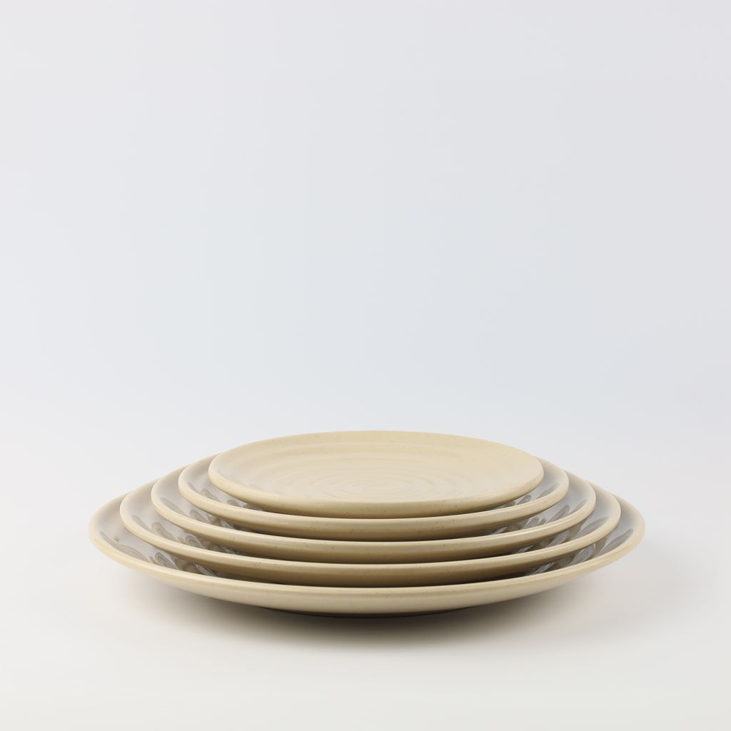 Dĩa Tròn Có Vân 8