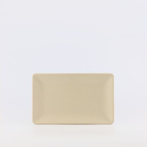 Matte rectangular plate 10