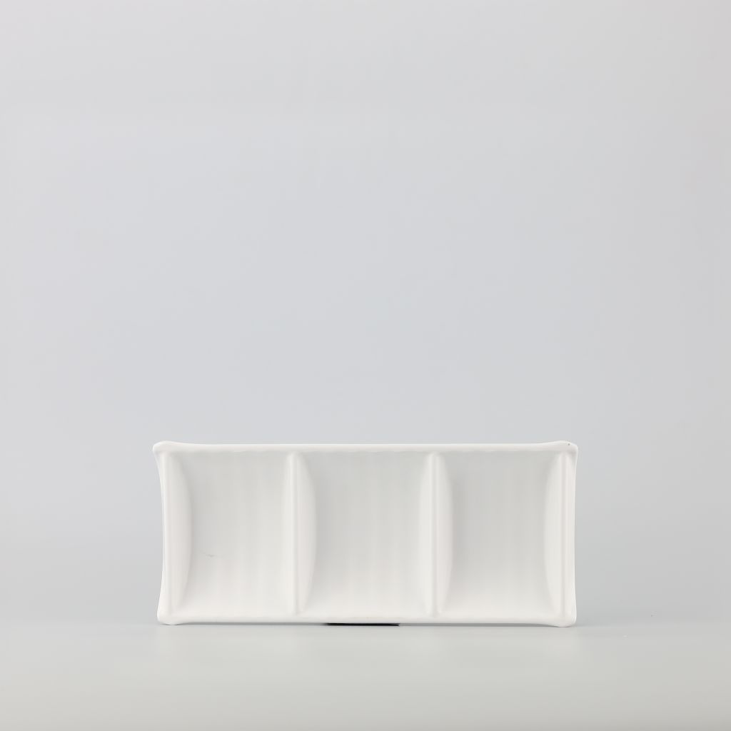 Dĩa Tương Nhám 3 Ngăn 7.5