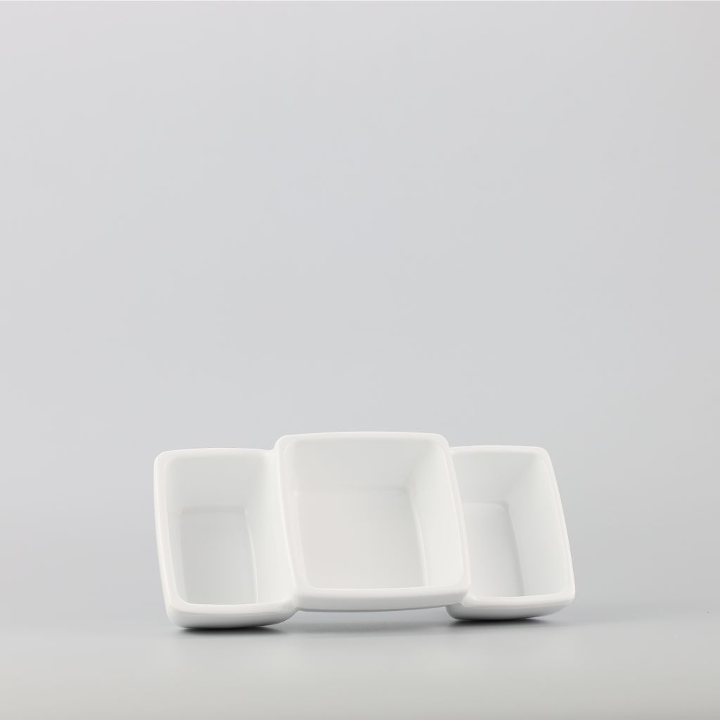 Dĩa tương 3 ngăn 6