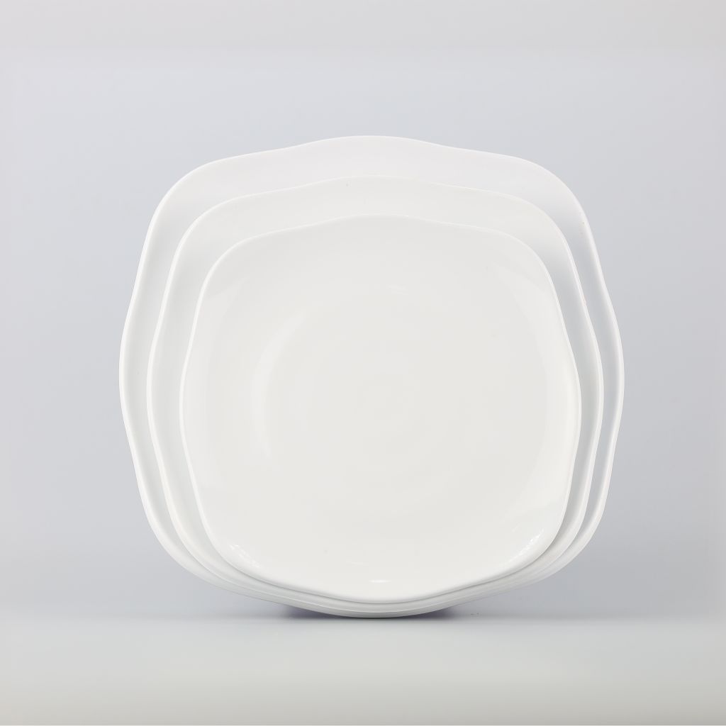 Dĩa Vuông Có Vân 10