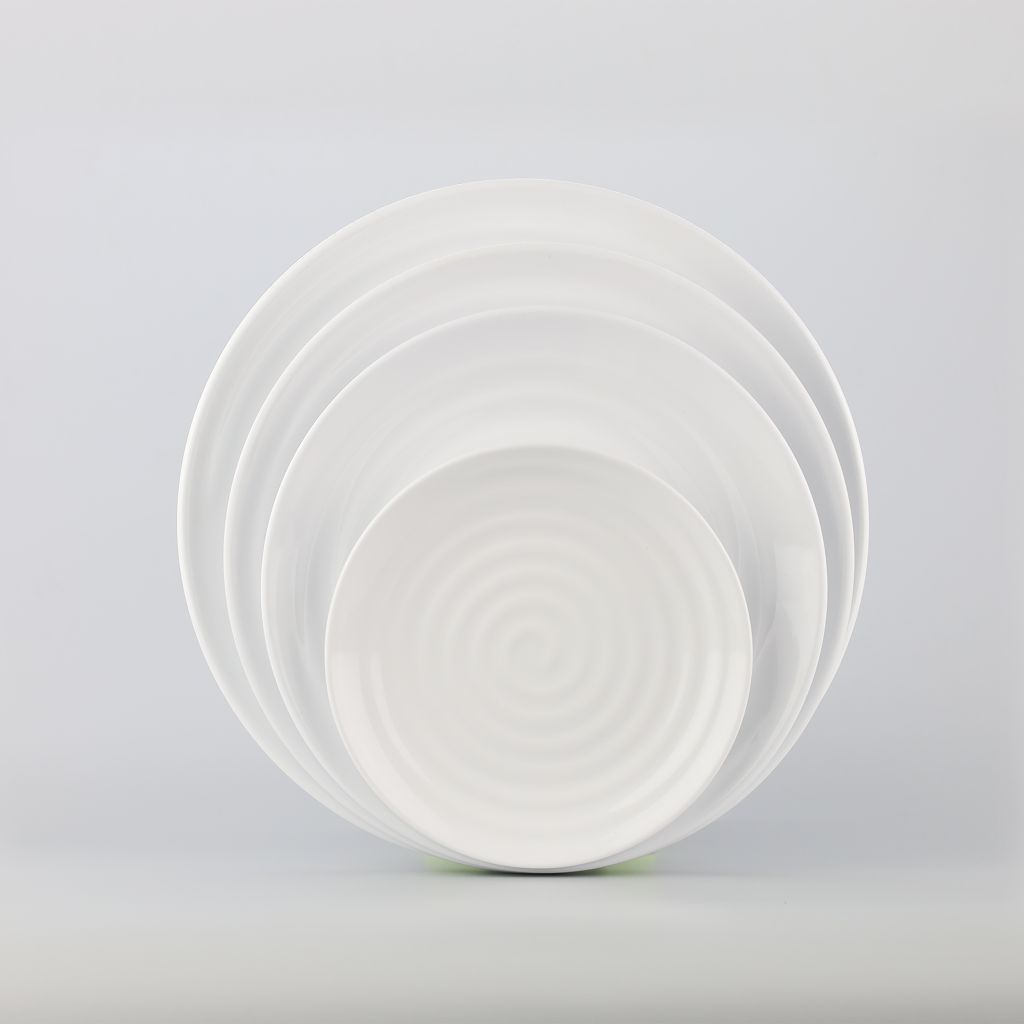 Dĩa Tròn Có Vân 8