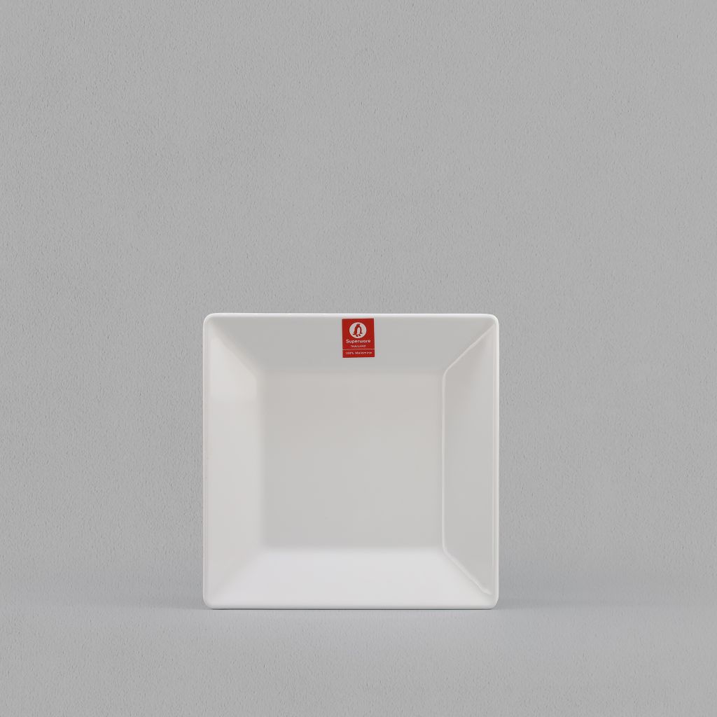 Dĩa Vuông Dày Cạnh 7.25