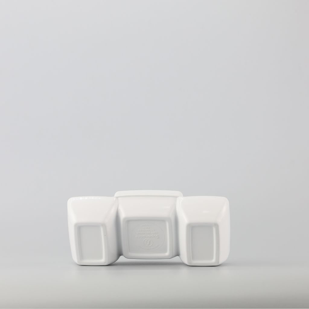 Chén Chấm Vuông 3 Ngăn 2.5