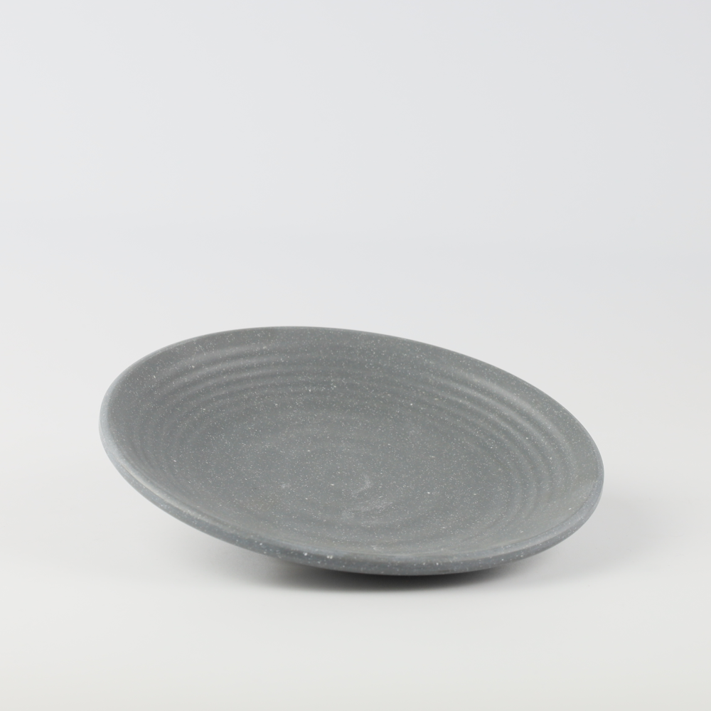 Sandy whorl round plate 6