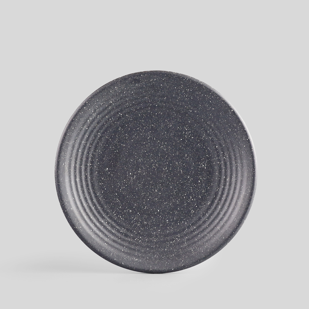 Sandy whorl round plate 7