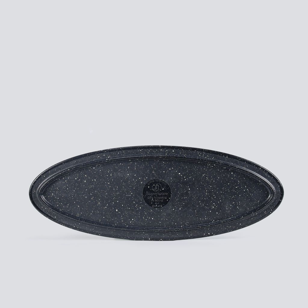 Matte Oval Plate 14