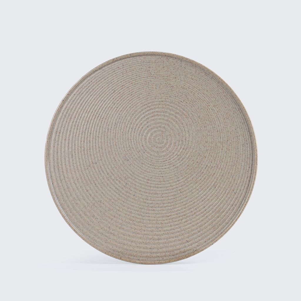 Matte Round Plate 12