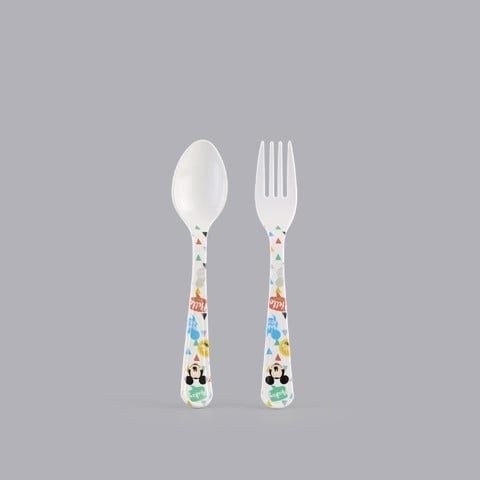 Mickey GEO Spoon & Fork SET | SP359 - F359