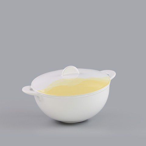 Bowl with lid 8