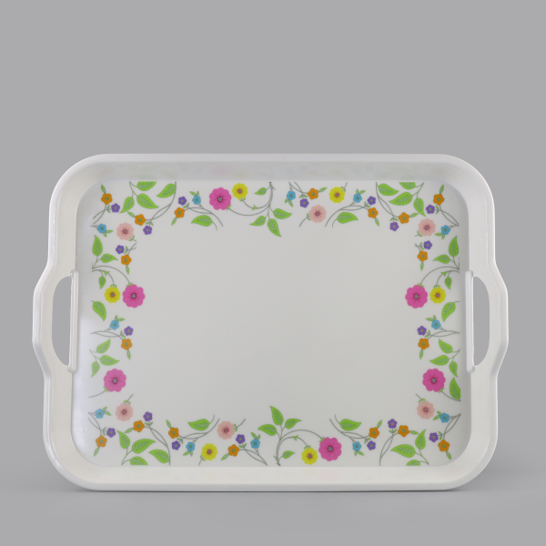 Khay chữ nhật có tay 17.5