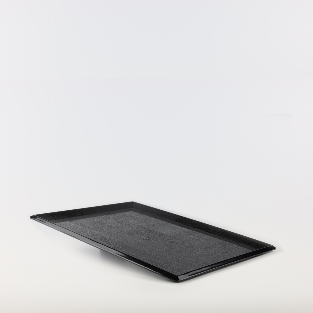 Timber texture tray 15.5