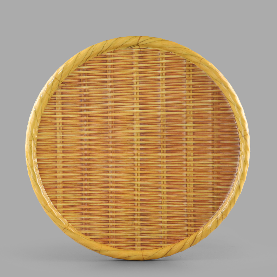 Bamboo weave Tray 12