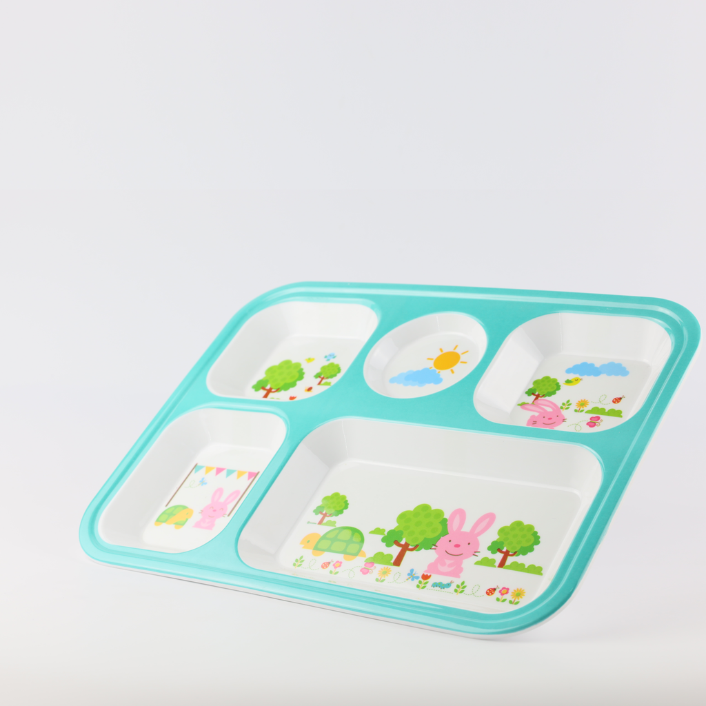Khay phần 12'' Rabbit & Turtle | TV134-12