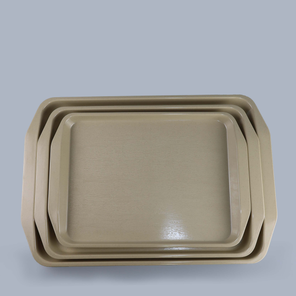 Tray with timber texture 15