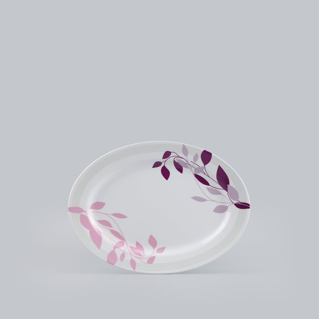 Dĩa xoài oval 12