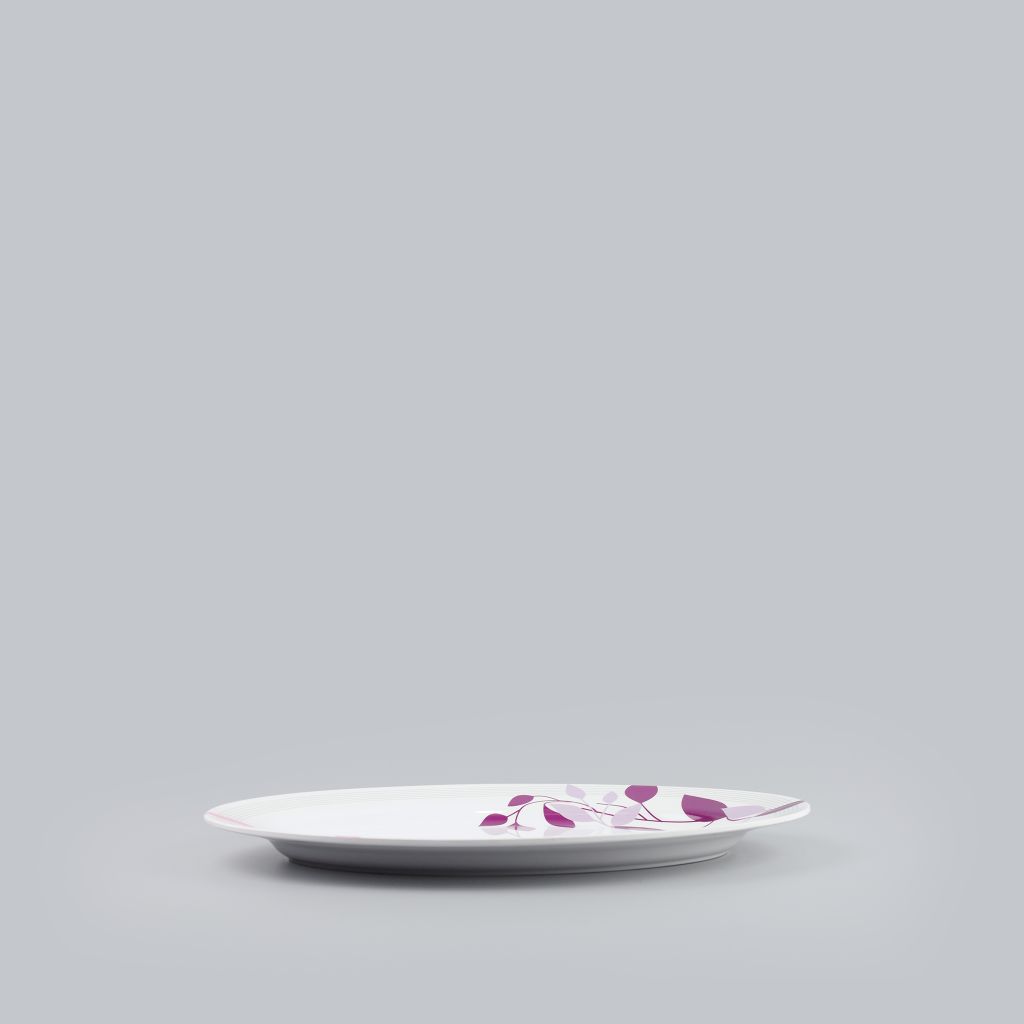 Dĩa xoài oval 12