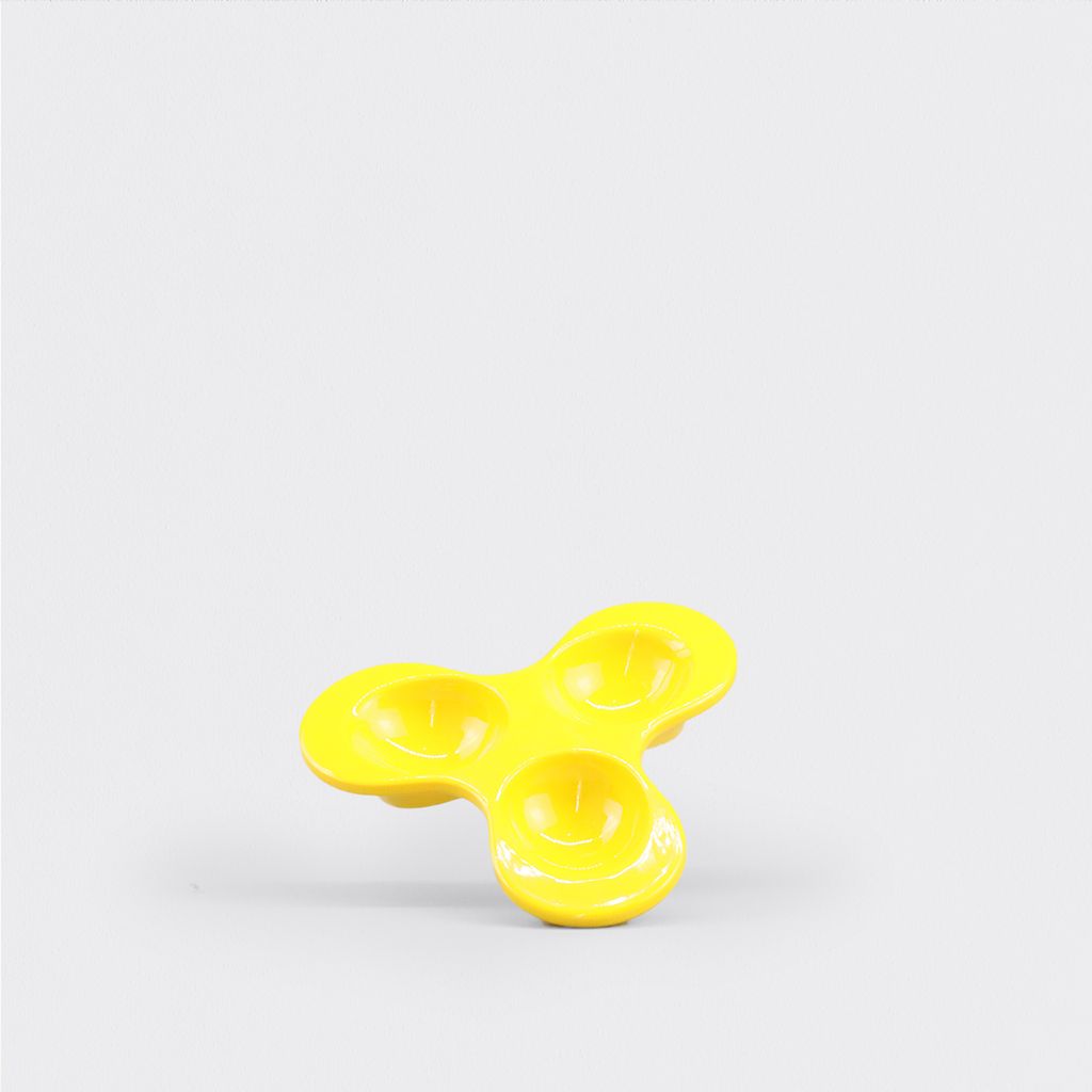 Dĩa 3 Ngăn Tròn 6.5