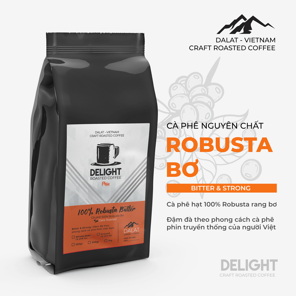  Robusta Bơ (100gr) | Gift 