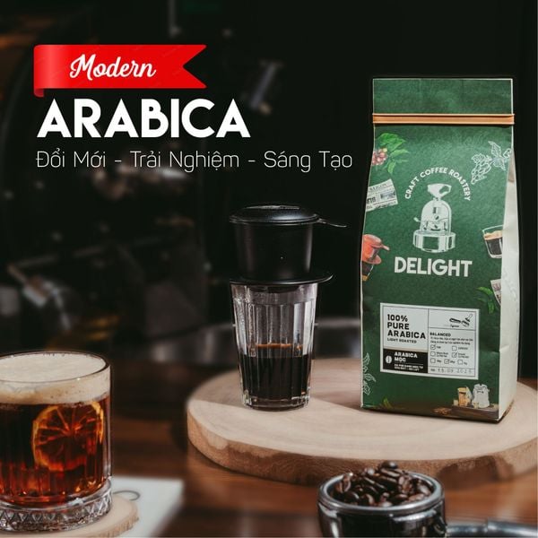  ARABICA CẦU ĐẤT | Modern Flavor - Hương thơm hiện đại 