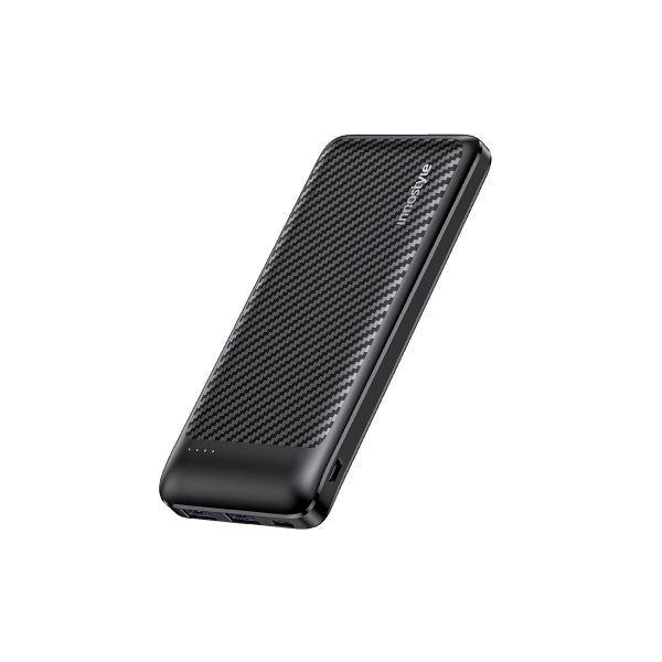 Sạc dự phòng Innostyle Powersmart + PD 20W 10000MAH Out Put 1C2A (3 cổng ra) Black IP20G2BLK