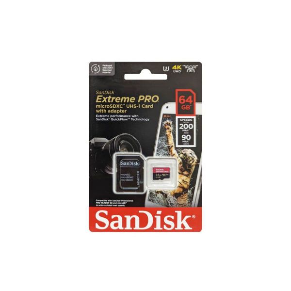  Thẻ nhớ SanDisk Extreme Pro Micro 64GB 200MB/s V30 - Chính hãng 