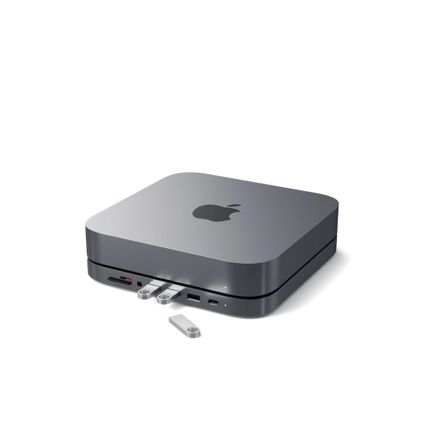 Đế kiêm Hub chuyển đổi Satechi 7in1 cho Mac Mini – ST-ABHF