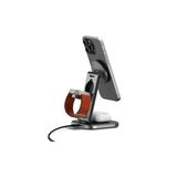  Đế sạc không dây Satechi 3-in-1 Foldable Qi2 Wireless Charging Stand 