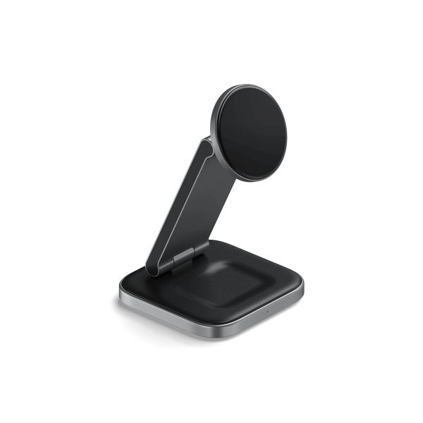  Đế sạc không dây Satechi 3-in-1 Foldable Qi2 Wireless Charging Stand 