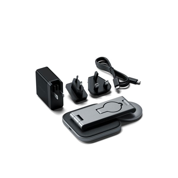Đế sạc không dây Satechi 3-in-1 Foldable Qi2 Wireless Charging Stand – ST-Q31FM-EA