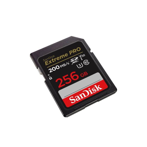  Thẻ nhớ SanDisk SD256GB 200Mb/s V30 Extreme Pro - Chính hãng 