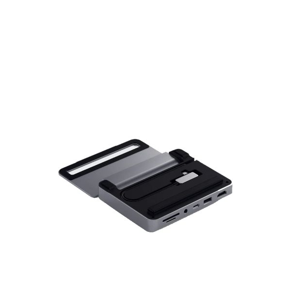 Đế nhôm kiêm Hub chuyển đổi Satechi USB-C 7in1 cho iPad/iPhone