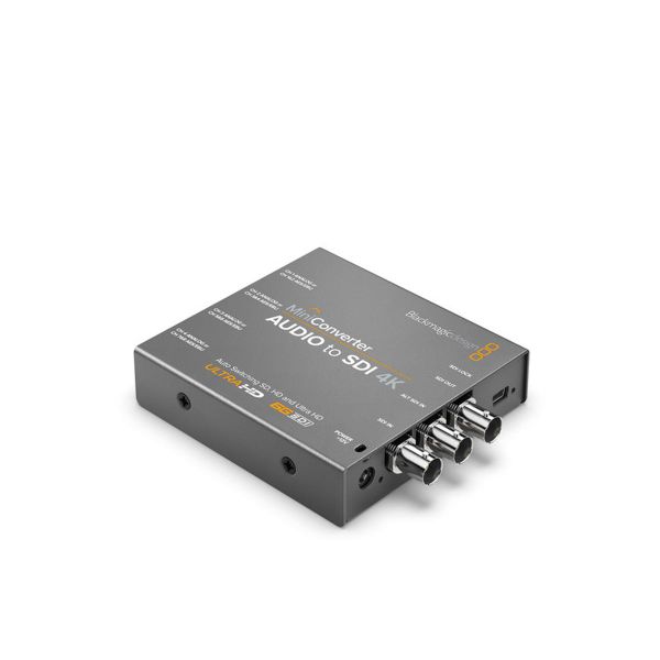  BlackMagic Mini Converter - Audio to SDI 4K 