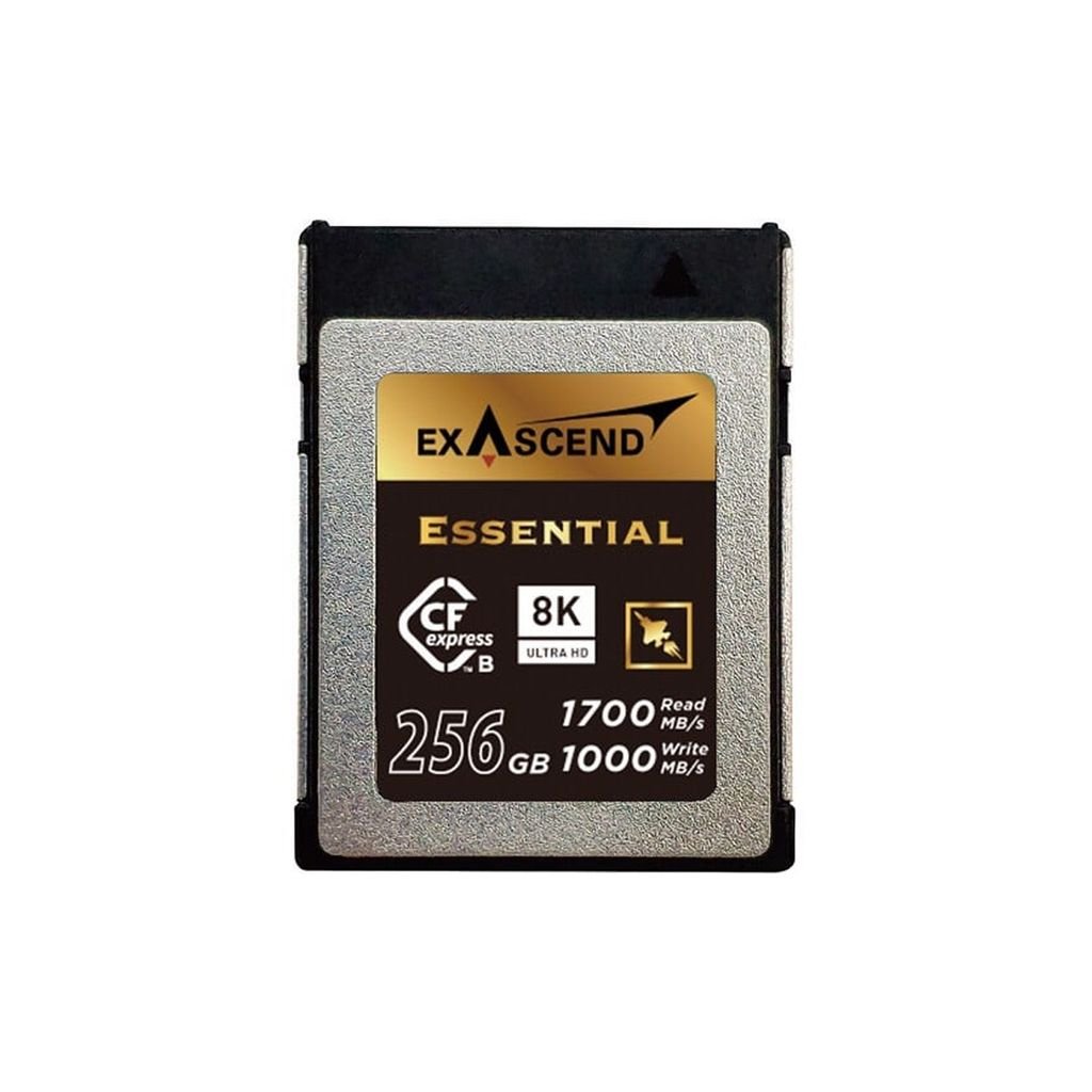  Thẻ nhớ CF Express (Type B) - Essential - 256GB 1700MB/s hiệu Exascend - Chính hãng 