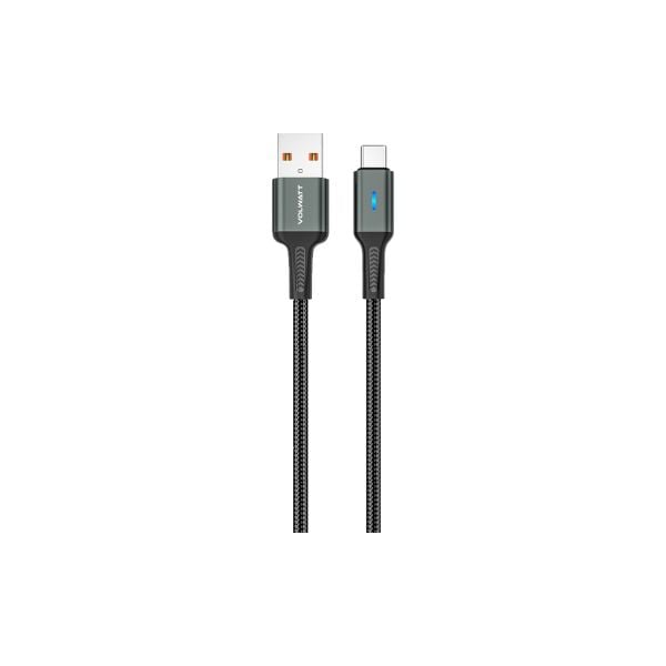  Cáp sạc siêu nhanh & truyền dữ liệu tốc độ cao Volwatt GE-B011-AC USB-A to Type-C Cable 
