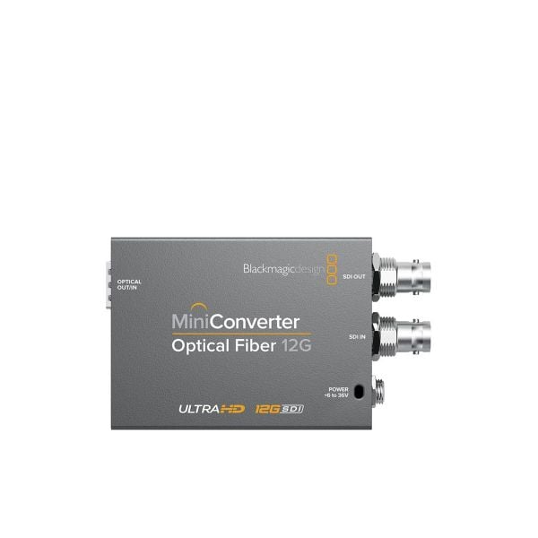  BlackMagic Mini Converter Optical Fiber 12G 
