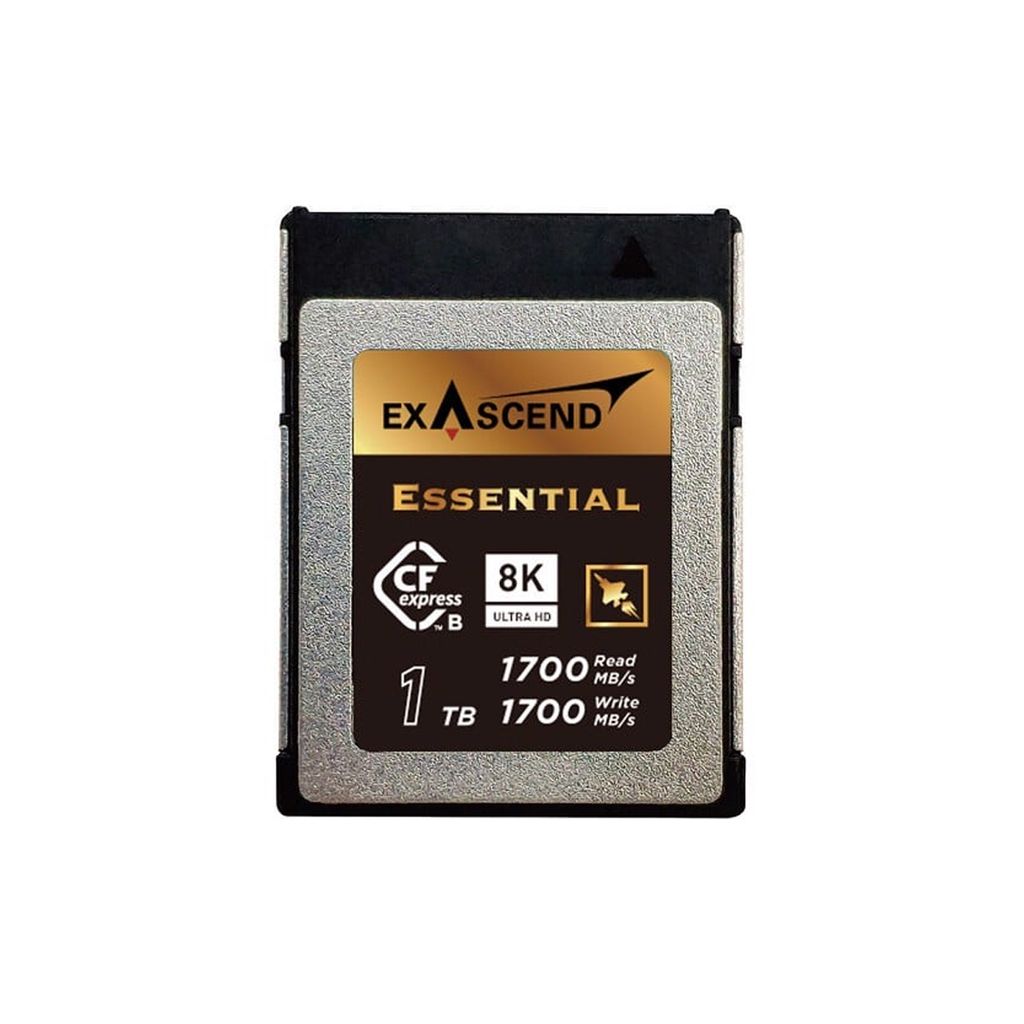  Thẻ nhớ CF Express (Type B) - Essential - 1TB 1700MB/s hiệu Exascend - Chính hãng 