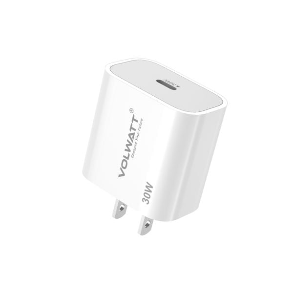 Củ sạc siêu nhanh Volwatt GE-30D-C-M GaN 30W 
