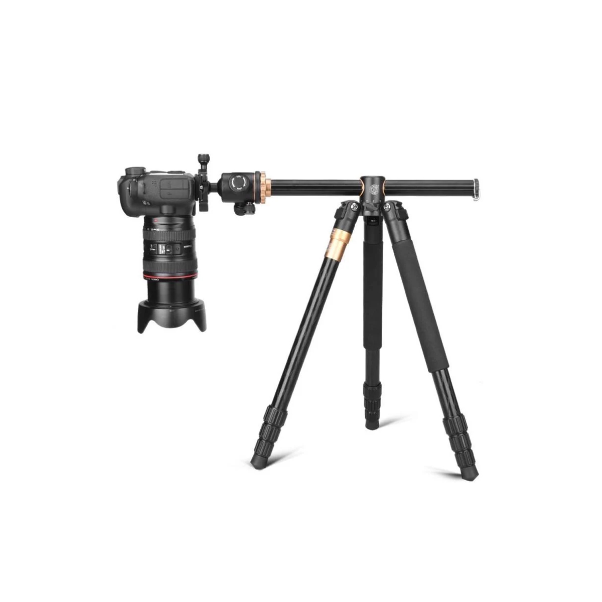 Chân máy ảnh Beike Q999H bản trục đứng vuông góc - Chính hãng