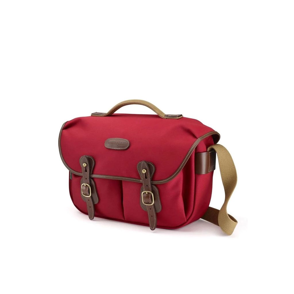  Túi máy ảnh Billingham Hadley Pro - Burgundy Canvas / Chocolate - Chính hãng 