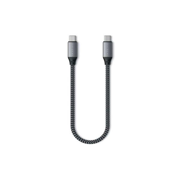  Cáp sạc & truyền dữ liệu Satechi 100W USB-C to USB-C 25cm ST-TCC10M 
