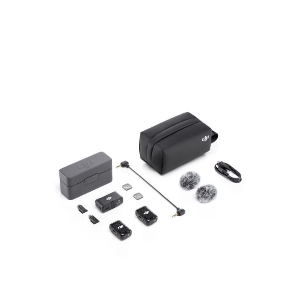  DJI Mic 2 (2 TX + 1 RX + Charging Case) 