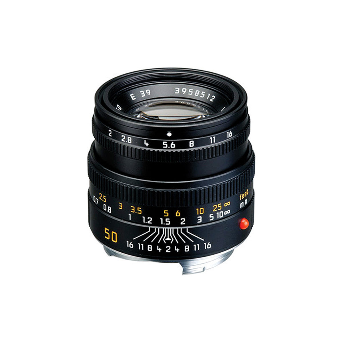 Ống kính Leica Summicron - M 50mm F/2 ASPH (Black) - Chính hãng