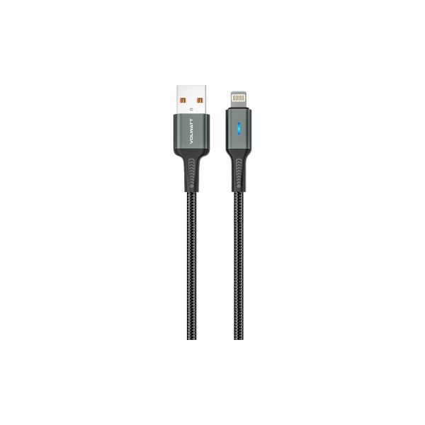  Cáp sạc nhanh & truyền dữ liệu tốc độ cao Volwatt GE-B011-AL USB-A to Lightning Cable 