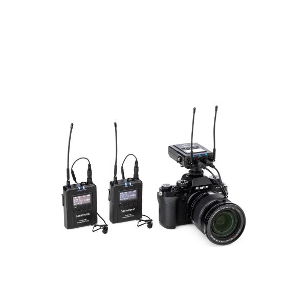  Micro thu âm không dây Saramonic UwMic9S Kit2 ( 2TX+1RX ) - Chính hãng 