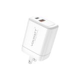  Củ sạc siêu nhanh Volwatt GE-35-C-M GaN 35W PD+QC Dual Ports 