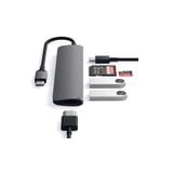  Adaper chuyển đổi Satechi USB-C Multiport Slim V2 6in1 