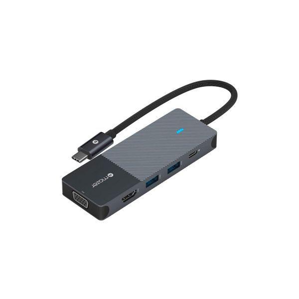  Cổng Chuyển 8-in-1 USB-C Mazer Infinite  Multimedia Pro Hub M-UC2MULTI7005 